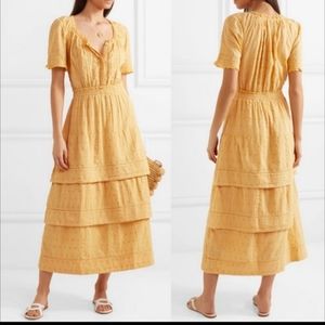 LoveShackFancy Heather Tiered Dress Size M NWT
